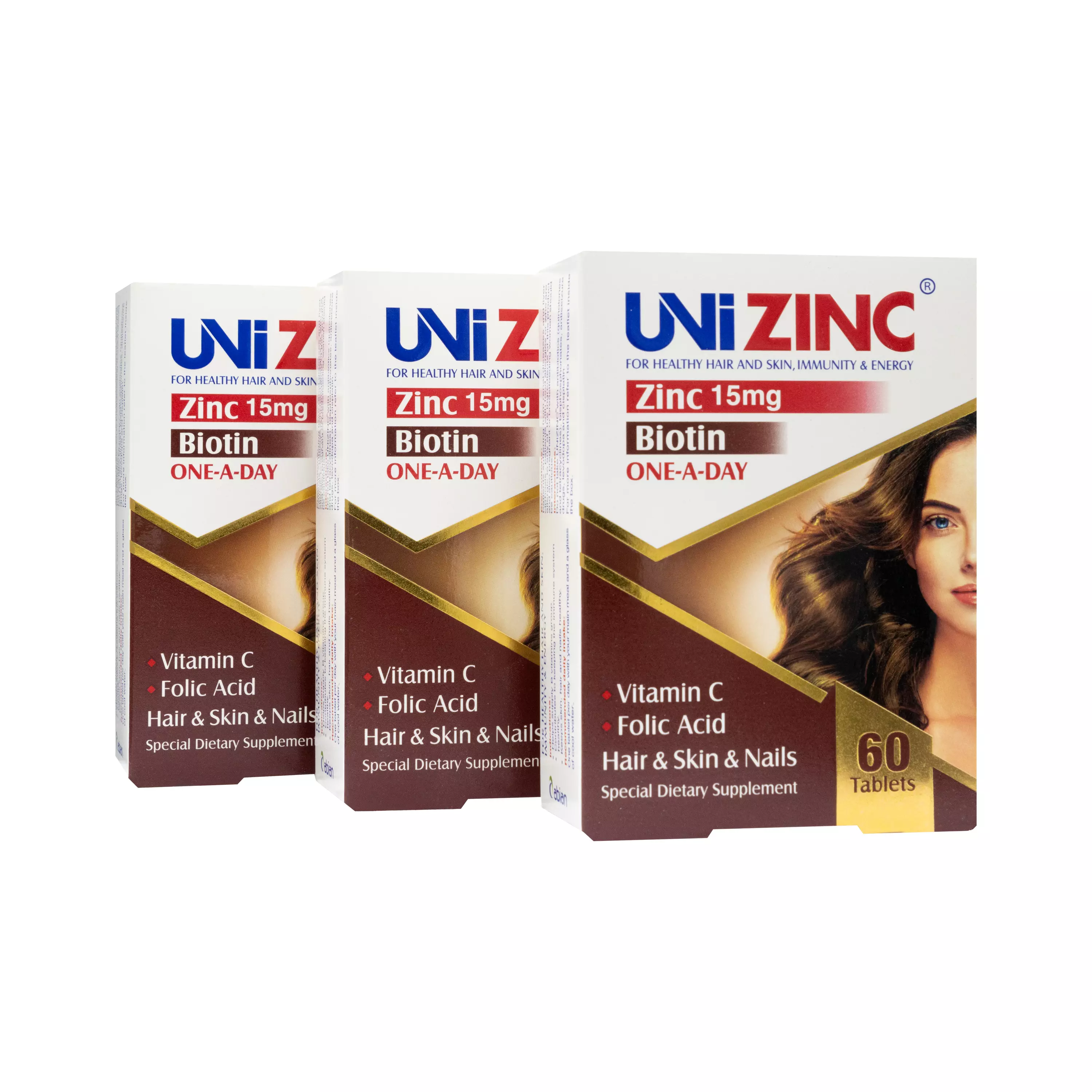 پک 3 عددی قرص یونی زینک